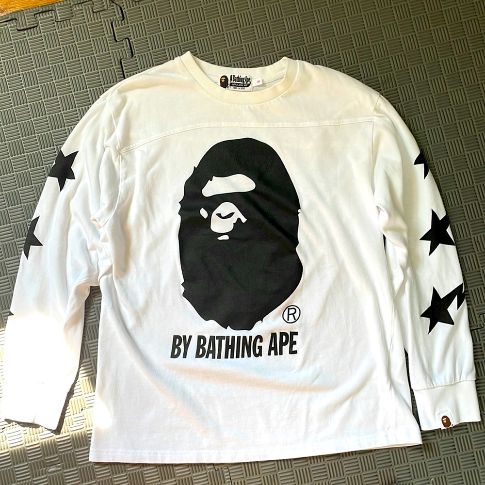 Bathing ape boys long sleeve